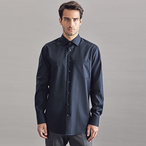 Seidensticker Langarmhemd Regular Fit Herren
