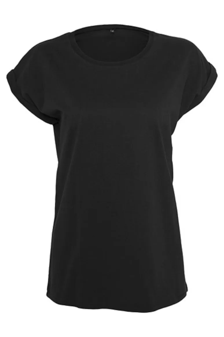 BYB verlängerte Schulterpartie T-Shirt Damen