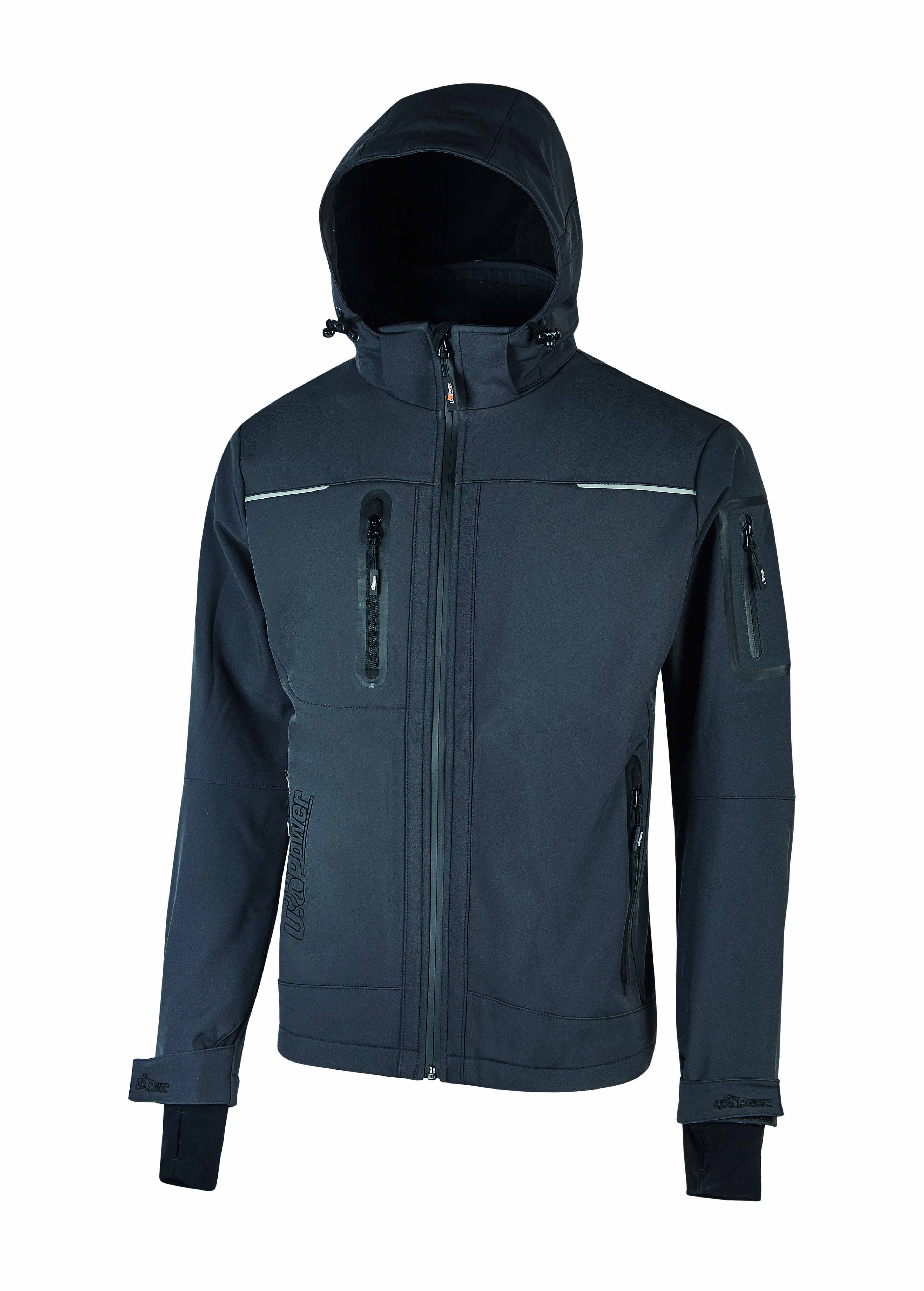 Elysee Softshell Weste Herren - Winddicht & Wasserdicht Mit Fleece-Innenseite