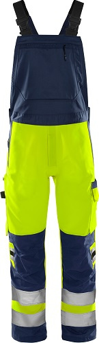 Warnschutz-Latzhose HIGH VIS GREEN LATZHOSE KL. 2 1030 GPLU