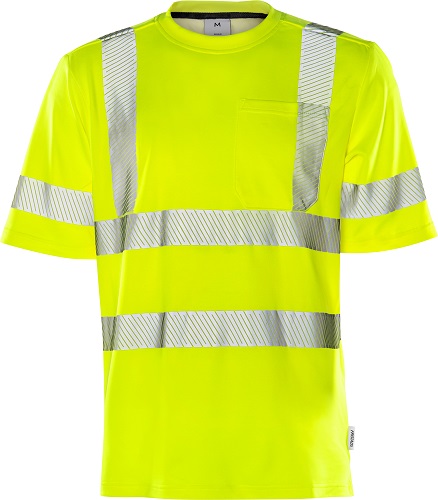 Warnschutz-T-Shirt HIGH VIS T-SHIRT KL. 3 7407 THV