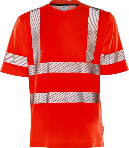 Warnschutz-T-Shirt HIGH VIS T-SHIRT KL. 3 7407 THV