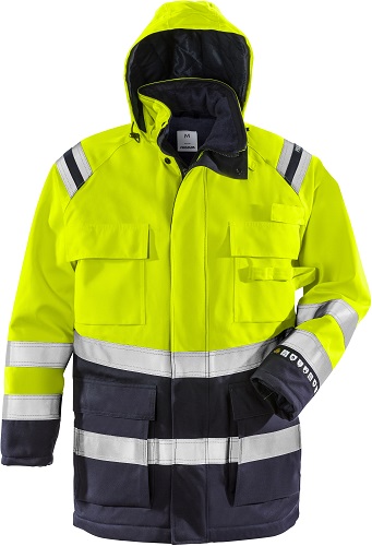 Flamm- und Warnschutz-Winterparka FLAMESTAT HIGH VIS AIRTECH® WINTERPARKA KL. 3 4086 ATHR