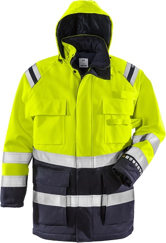 Flamm- und Warnschutz-Winterparka FLAMESTAT HIGH VIS AIRTECH® WINTERPARKA KL. 3 4086 ATHR