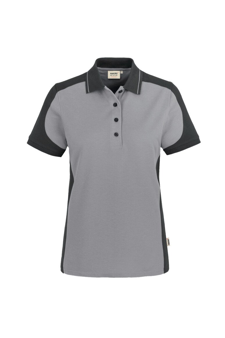 HAKRO Poloshirt Contrast Damen MIKRALINAR®