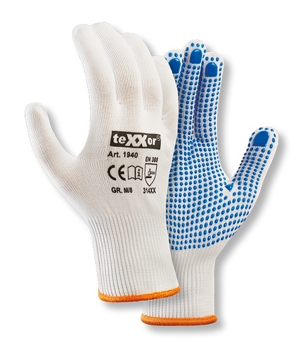 teXXor® Feinstrick-Handschuh NYLON