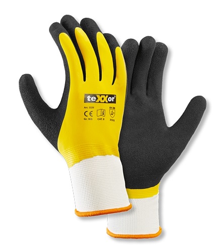 teXXor® Polyester-Strickhandschuh LATEX