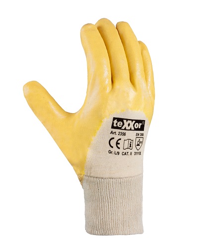 teXXor® Nitril-Handschuh STRICKBUND