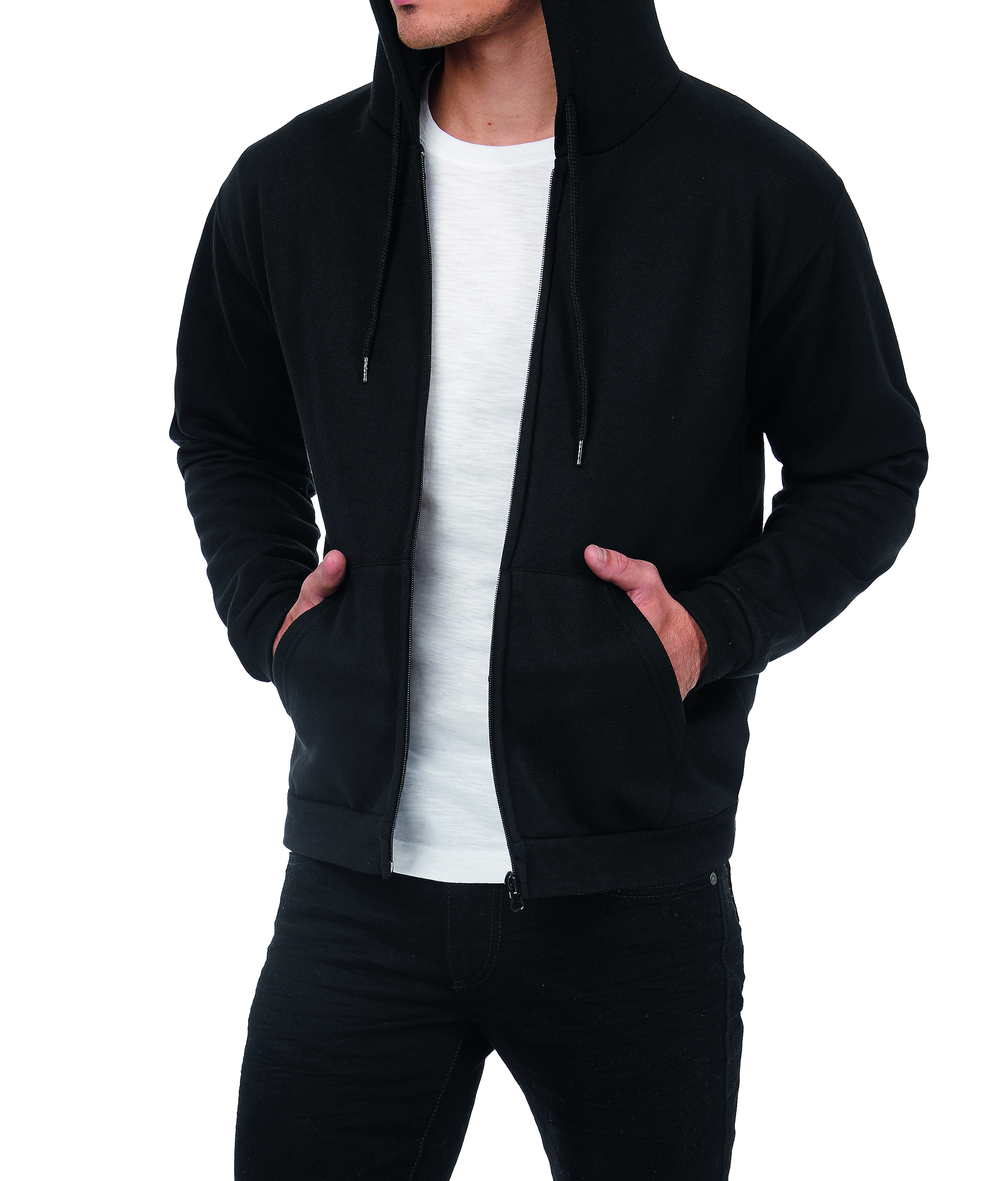 B&C ID.205 Kapuzen Sweatjacke