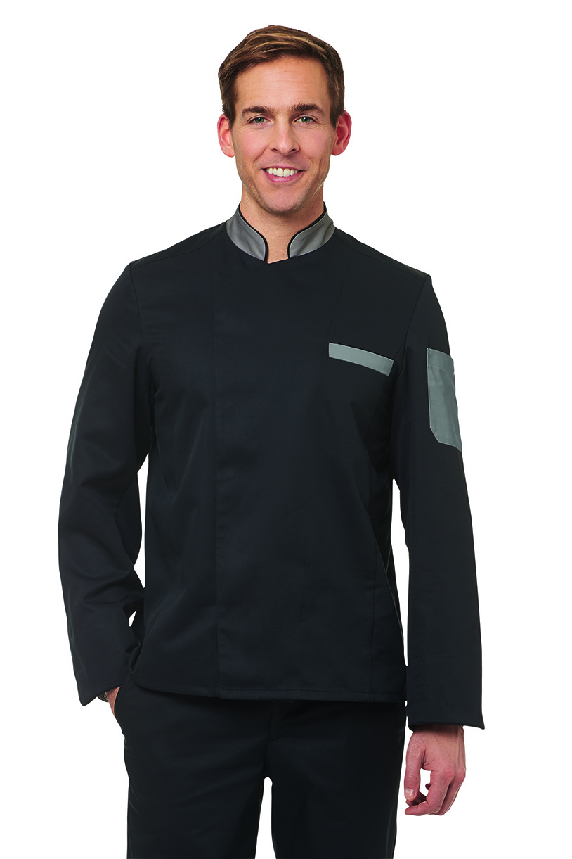 Kochjacke, Herren, Langarm