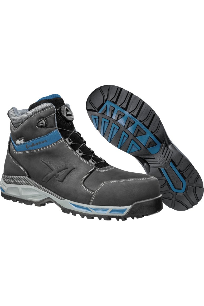 albatros Sicherheitsschuh hoch TOFANE BLACK QL CTX S3 ESD