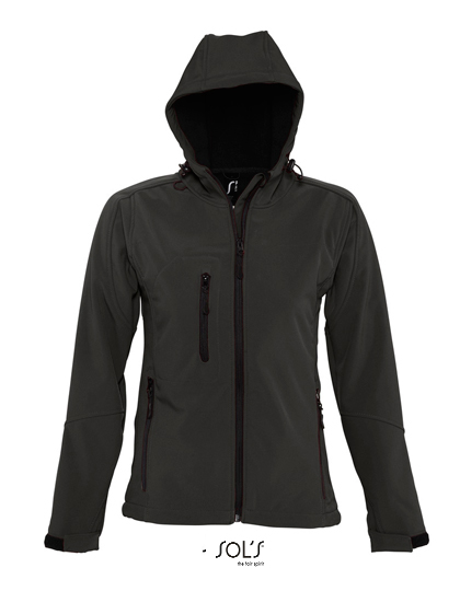 Sol´s Hooded Softshell Jacket Replay Damen