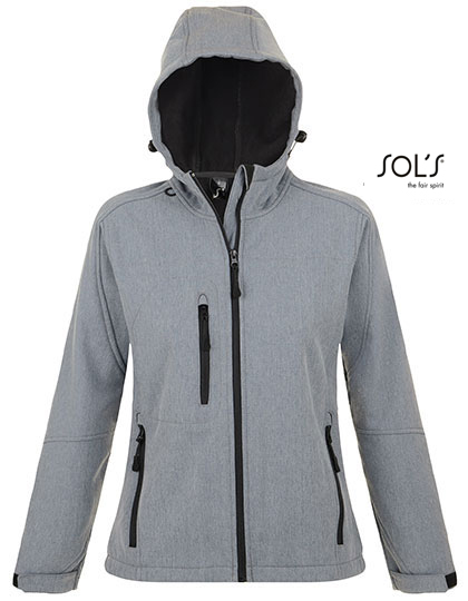 Sol´s Hooded Softshell Jacket Replay Damen