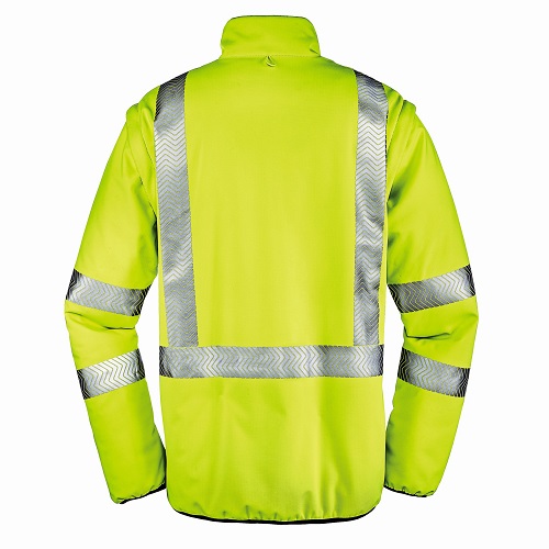 4PROTECT® Warnschutz-Softshellwendejacke RENO