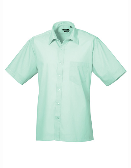 Men´s Poplin Short Sleeve Shirt / Hemd