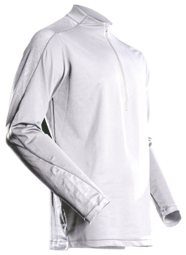 MASCOT® Customized T-Shirt, Langarm, kurzem Reißverschluss