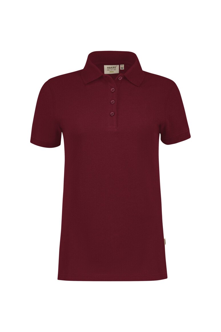 HAKRO Poloshirt Damen Bio-Baumwolle GOTS