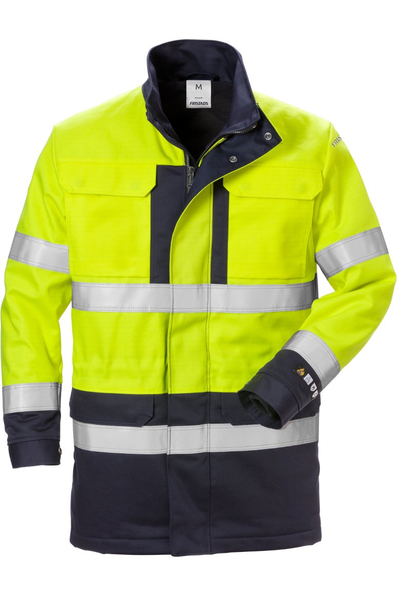 Flamm- und Warnschutz-Winterparka FLAME HIGH VIS WINTERPARKA KL. 3 4589 FLAM