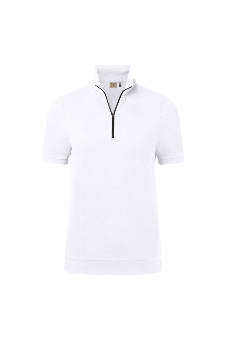 HAKRO Zip-Shirt Damen PIQUÉ MIKRALINAR® ECO